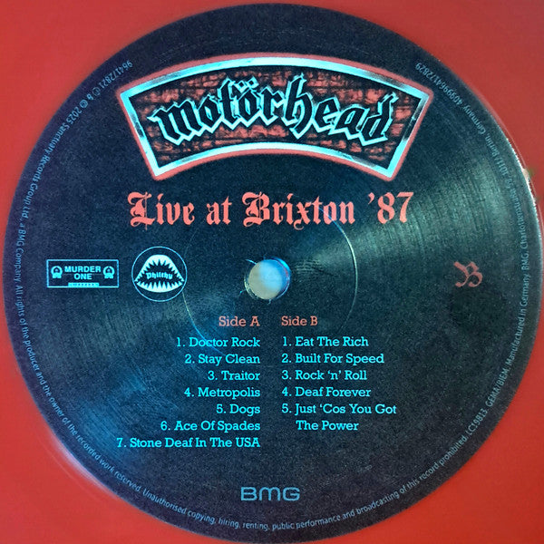 Motörhead : Live At Brixton (LP, Album, RSD, RE, Red)