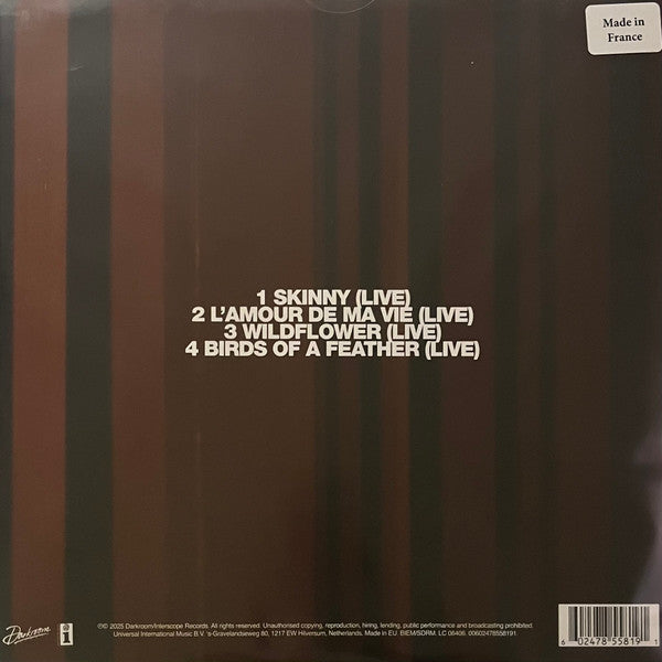 Billie Eilish : Live (10", EP, RSD)