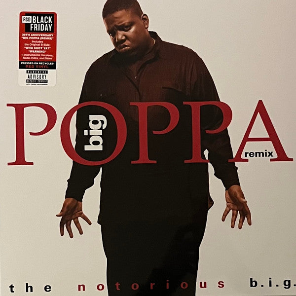 The Notorious B.I.G.* : Big Poppa (Remix) (12", RSD, Single, Red)