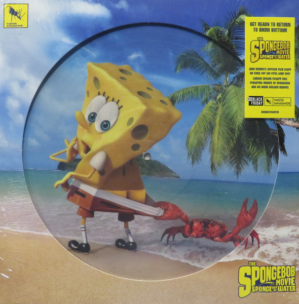 John Debney : The Spongebob Movie: Sponge Out Of Water (Music From The Motion Picture) (LP, Album, RSD, Ltd, Pic)