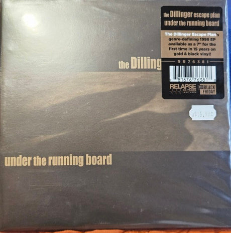 The Dillinger Escape Plan : Under The Running Board (7", EP, RSD, Gol)