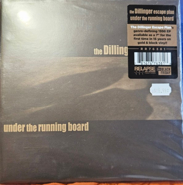 The Dillinger Escape Plan : Under The Running Board (7", EP, RSD, Gol)
