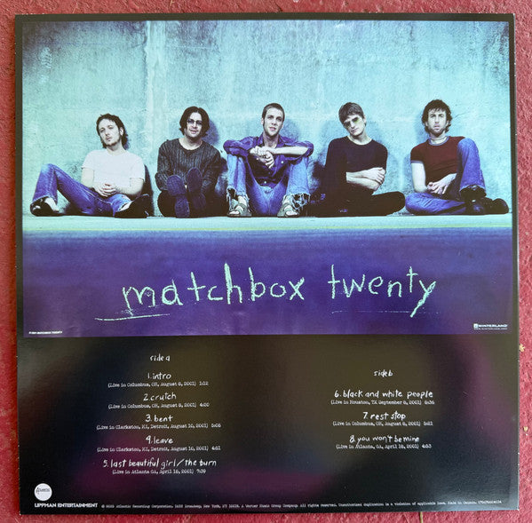 Matchbox Twenty : Live 2001 (LP, Album, RSD)