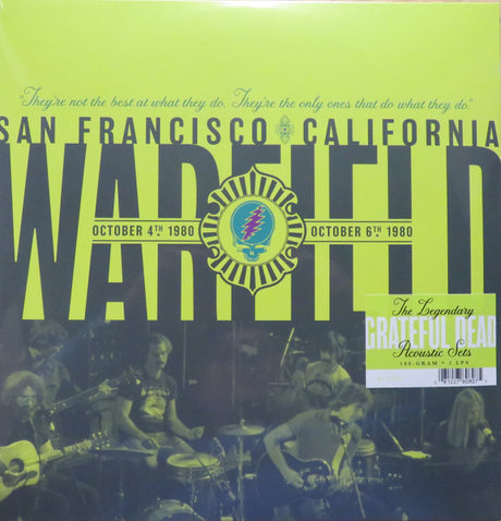 The Grateful Dead : The Warfield - San Francisco, CA Oct 4&6 1980 (2xLP, RSD, Ltd)