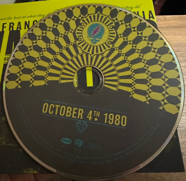 The Grateful Dead : Grateful Dead - The Warfield, San Francisco, Ca Oct 4 & 6, 1980 (2xHDCD, RSD, Ltd)