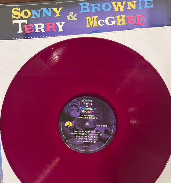 Sonny Terry & Brownie McGhee : Live From the Ash Grove (12", Album, RSD)