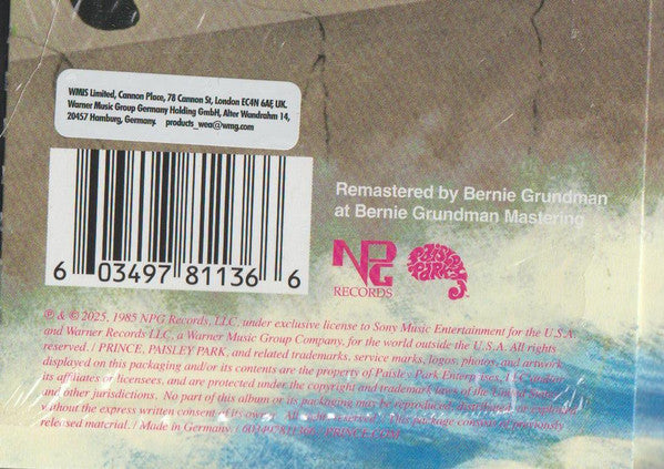 Prince And The Revolution : Around The World In A Day (LP, Album, RE, RM)