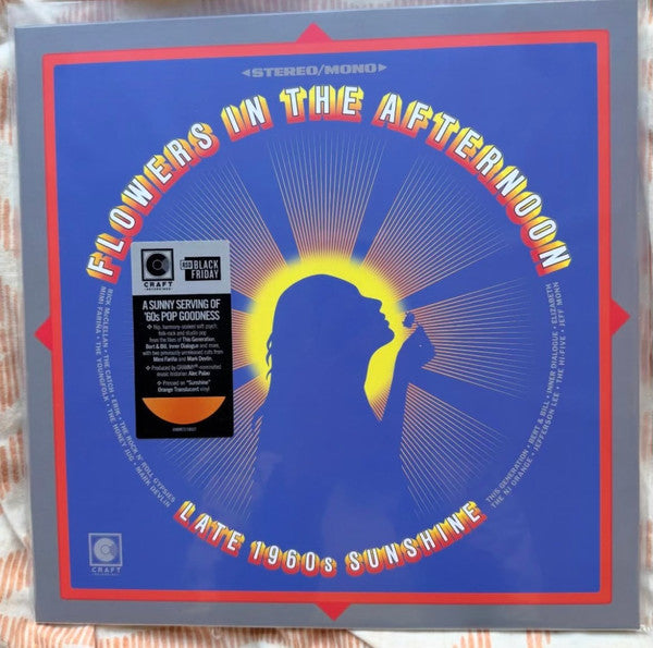 Various : Flowers In The Afternoon: Late 1960s Sunshine (LP, RSD, Comp, Ltd, Sun)