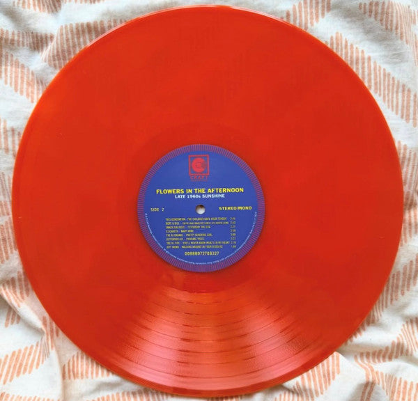 Various : Flowers In The Afternoon: Late 1960s Sunshine (LP, RSD, Comp, Ltd, Sun)