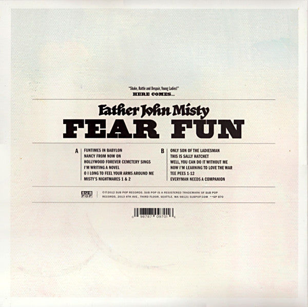 Father John Misty : Fear Fun (LP, Album)