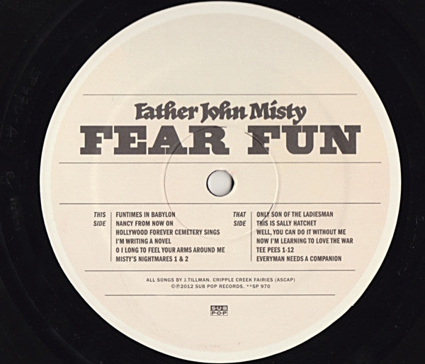 Father John Misty : Fear Fun (LP, Album)