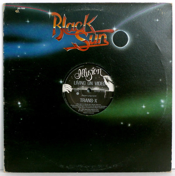 Trans-X : Vivre Sur Vidéo / Living On Video (12")