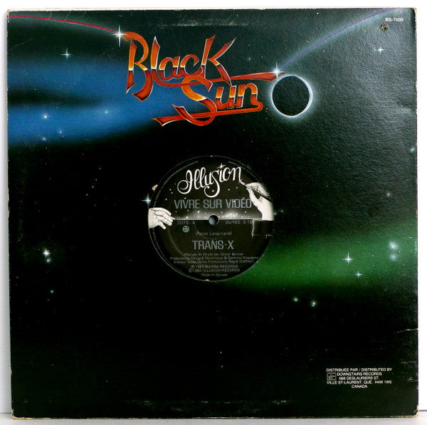 Trans-X : Vivre Sur Vidéo / Living On Video (12")