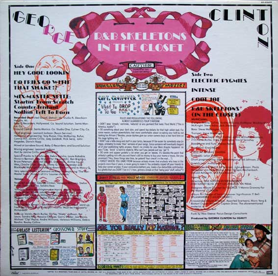George Clinton : R&B Skeletons In The Closet (LP, Album)