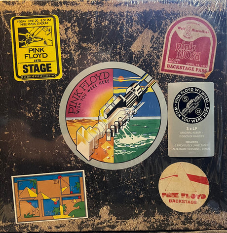 Pink Floyd : Wish You Were Here (LP, Album, RE, RM + 3xLP + Box, 50t)