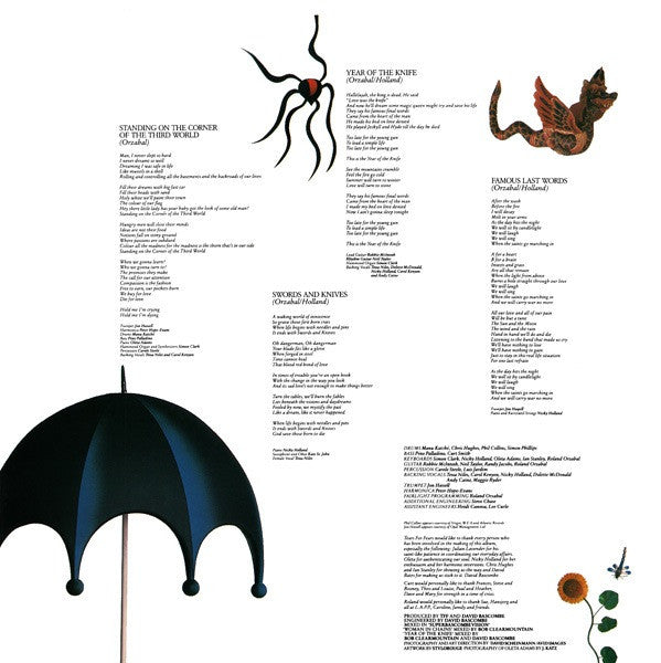 Tears For Fears : The Seeds Of Love (LP, Album, Ltd, Num, Gat)