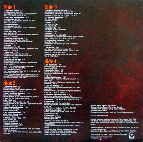 Otis Redding : The Otis Redding Story (Volume One: Mr. Pitiful) (2xLP, Comp)