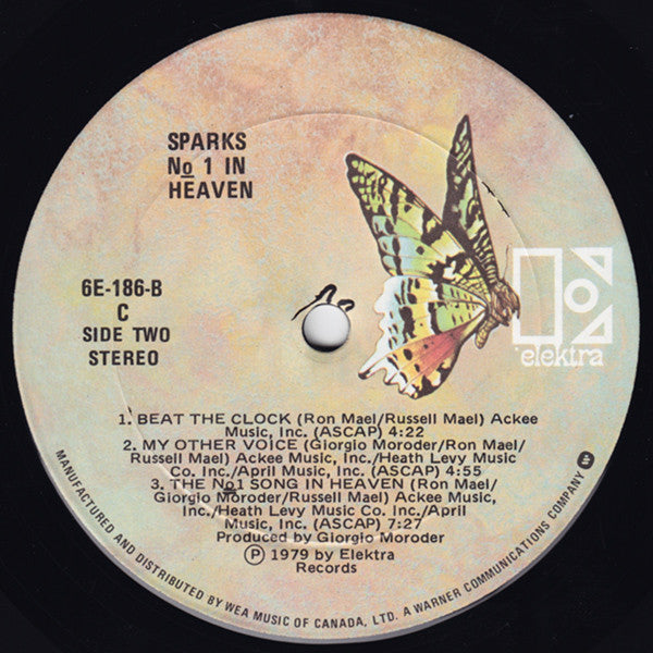 Sparks : No. 1 In Heaven (LP, Album)