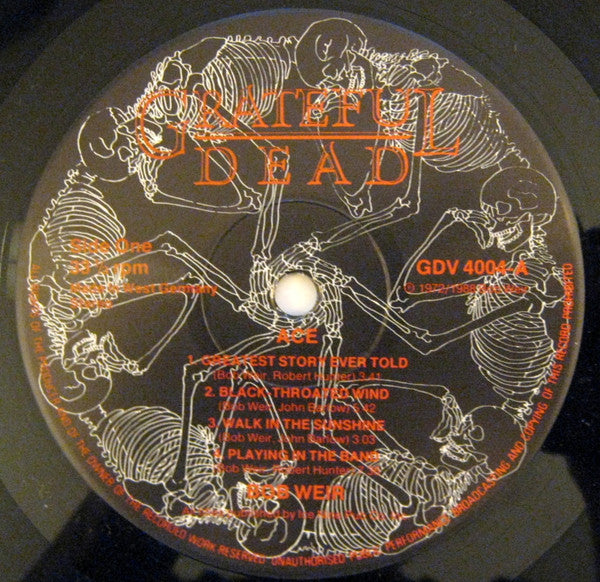 Bob Weir : Ace (LP, Album, RE)