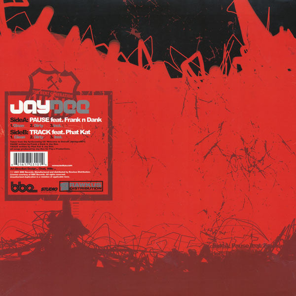 Jay Dee : Pause / Track (12")