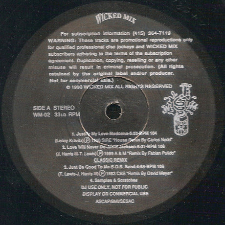 Various : Wicked Mix 02 (12", Comp, Promo)