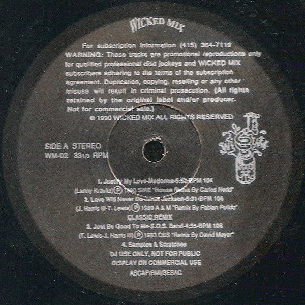 Various : Wicked Mix 02 (12", Comp, Promo)