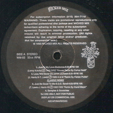 Various : Wicked Mix 02 (12", Comp, Promo)