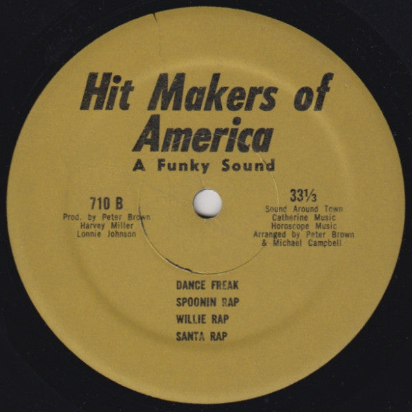 Various : Sounds Of New York, U.S.A. Volume 1 (The Big Break Rapper Party) (LP, Comp, Whi)
