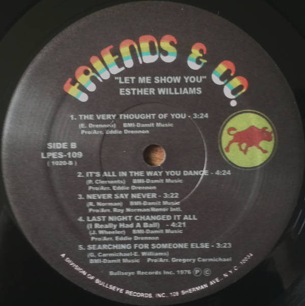 Esther Williams : Let Me Show You (LP, RE)