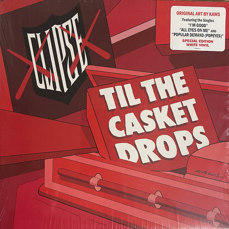 Clipse : Til The Casket Drops (LP, Album, RE, S/Edition, Whi)