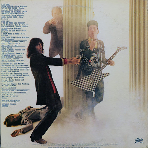 Cheap Trick : Dream Police (LP, Album, Gat)