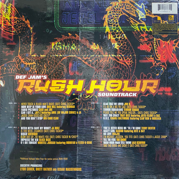 Various : Def Jam's Rush Hour Soundtrack (2xLP, Comp)