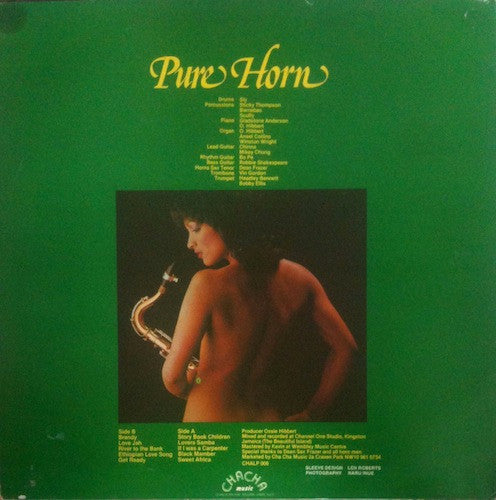 Dean Fraser : Pure Horn (LP, Album)