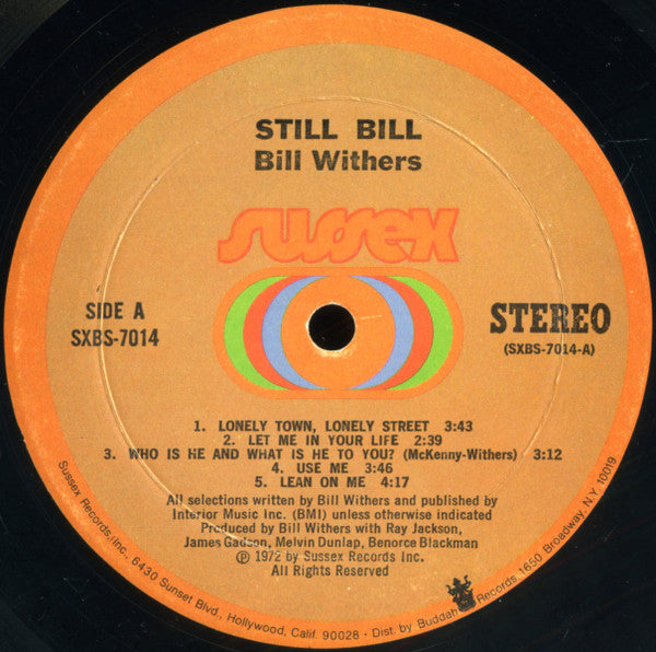 Bill Withers : Still Bill (LP, Album, Mon)