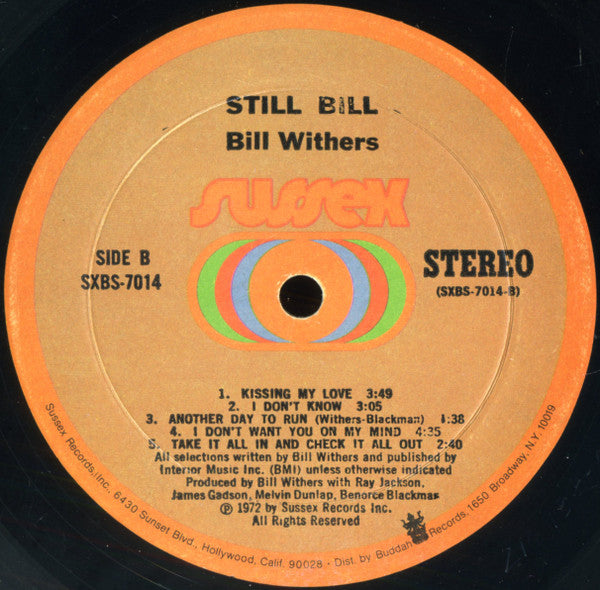 Bill Withers : Still Bill (LP, Album, Mon)