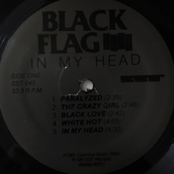 Black Flag : In My Head (LP, Album, RP)