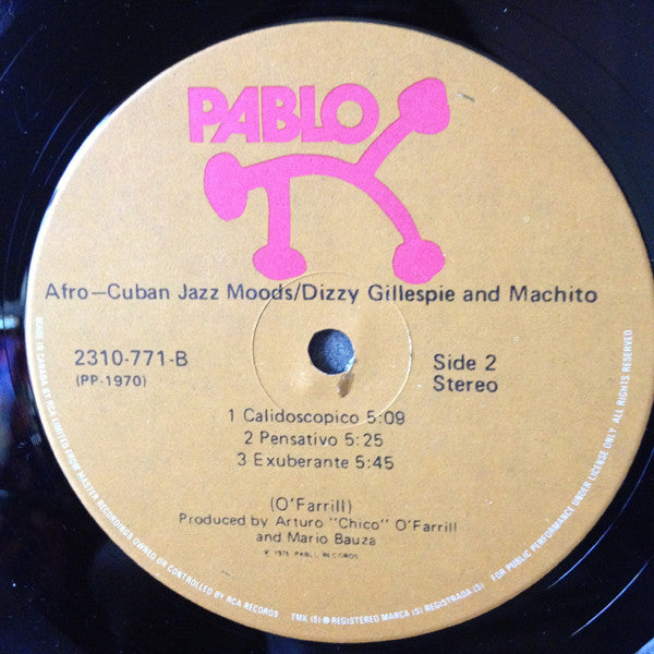 Dizzy Gillespie Y Machito : Afro-Cuban Jazz Moods (LP, Album)