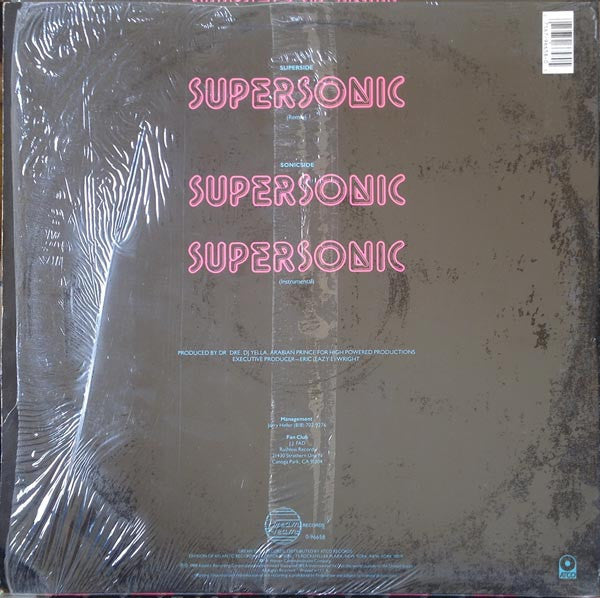 J.J. Fad : Supersonic (12")