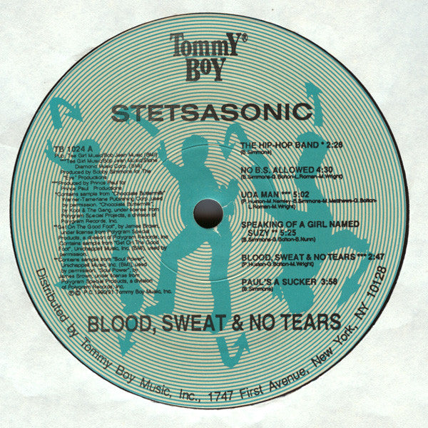 Stetsasonic : Blood, Sweat & No Tears (LP, Album)