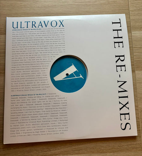 Ultravox : The Re-Mixes (2xLP, RSD, Ltd, Whi)