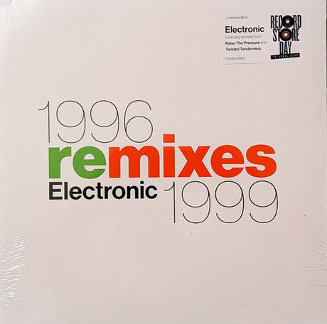 Electronic : 1996 Remixes 1999 (12", RSD, Comp, Ltd)