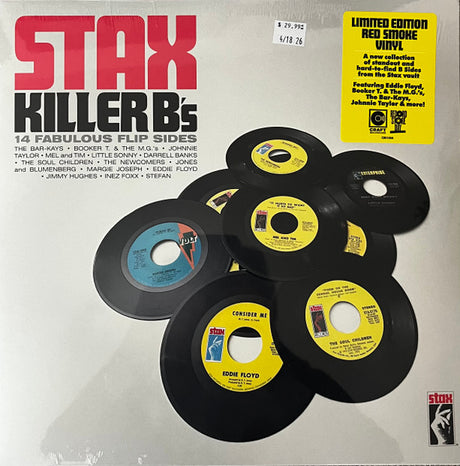 Various : Stax Killer B's (LP, RSD, Comp, Ltd, Red)