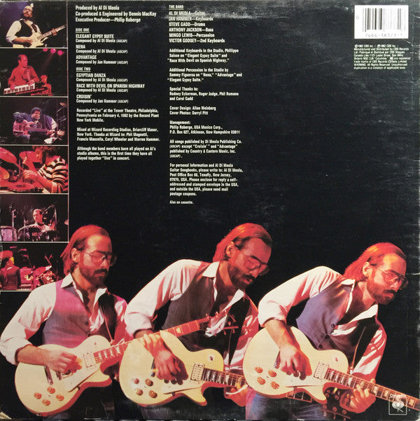 Al Di Meola : Tour De Force - "Live" (LP, Album)