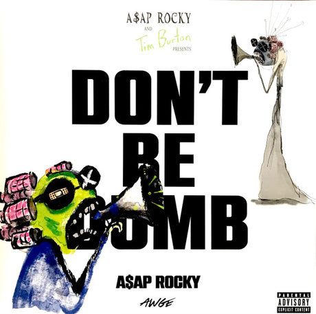 A$AP Rocky* : Don't Be Dumb (LP + LP, Whi + Album)