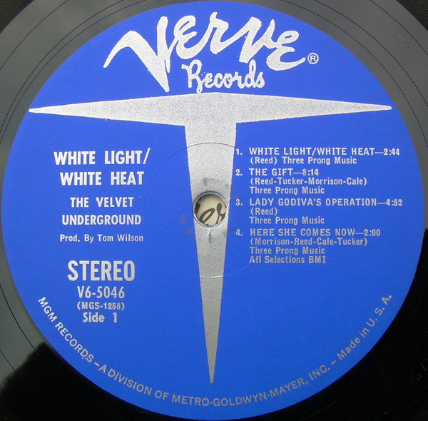 The Velvet Underground : White Light/White Heat (LP, Album, Eas)