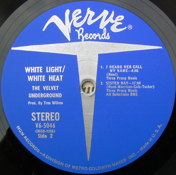 The Velvet Underground : White Light/White Heat (LP, Album, Eas)