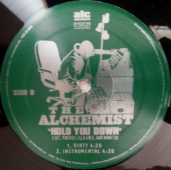Alchemist : Hold You Down (12")