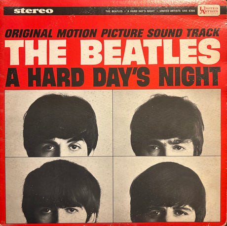 The Beatles : A Hard Day's Night (Original Motion Picture Sound Track) (LP, Album, RE)