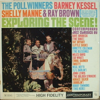 The Poll Winners : The Poll Winners Exploring The Scene (LP, Album, Mono)