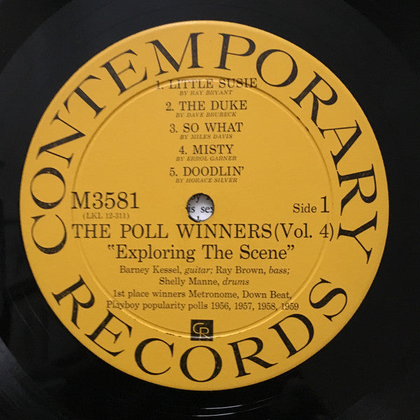 The Poll Winners : The Poll Winners Exploring The Scene (LP, Album, Mono)